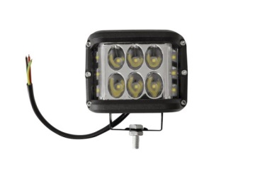 РАБОЧАЯ ЛАМПА 12 LED 110x75 36Вт ПЛОСКАЯ 9-36В 2F