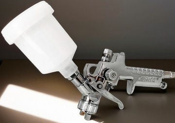 ПИСТОЛЕТ ДЛЯ ПОКРАСКИ HVLP, НАСАДКА 0,8мм, БАК 125МЛ