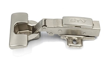 ПЕТЛЯ МЕБЕЛЬНАЯ GTV PRESTIGE БЕСШУМНОЕ ЗАКРЫТИЕ, ПРЯМОЙ СРЕЗ, В НАХЛЕТКЕ - 5 ШТ.