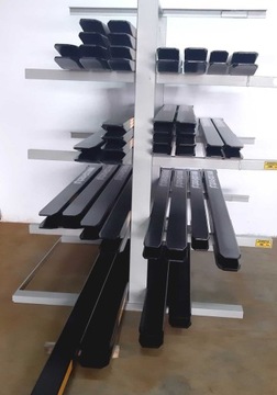 Удлинители вилок 2000x100x60, 4 мм, чехлы для вилок