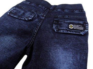 SPODNIE joggery 8251 HUGO miękki JEANS 48zł.brutto