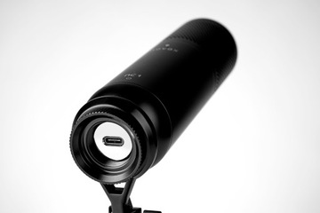 NOVOX NC-1 NC1 ЧЕРНЫЙ КОНДЕНСАТОРНЫЙ МИКРОФОН USB-C + ПОП-ФИЛЬТР + РУЧКА