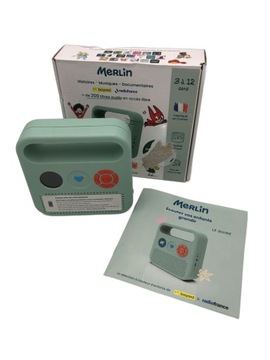 GŁOŚNIK DLA DZIECI MERLIN ELIPSON 13 CM X 13 CM