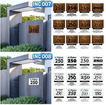 Табличка АДРЕС Табличка Номер дома УЗОРЫ