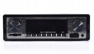АВТОМОБИЛЬНОЕ РАДИО В СТИЛЕ РЕТРО BLUETOOTH USB МИКРОФОН