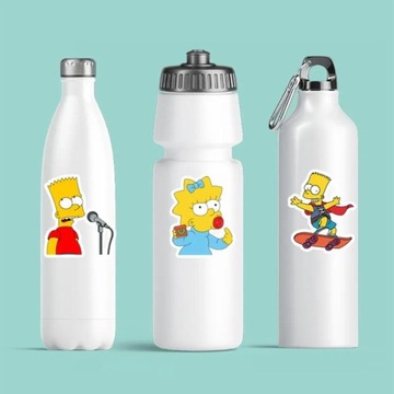 НАКЛЕЙКИ Симпсоны МИКС 50 шт.