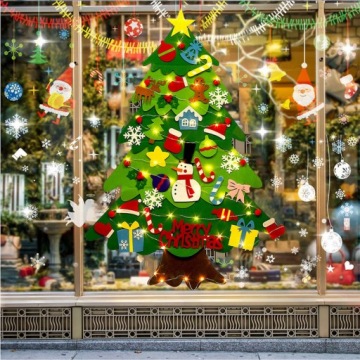 Рождественская елка из фетра Детская елка + светодиод 100 см