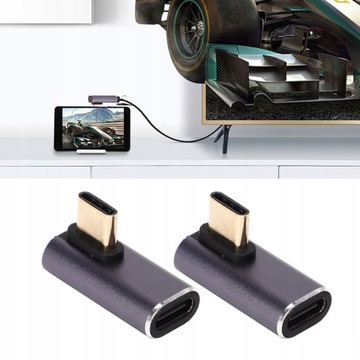 2 шт. УГЛОВОЙ АДАПТЕР РАЗЪЕМ USB-C