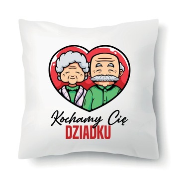 PODUSZKA 40x40 Prezent dla DZIADKA Wiele WZORÓW