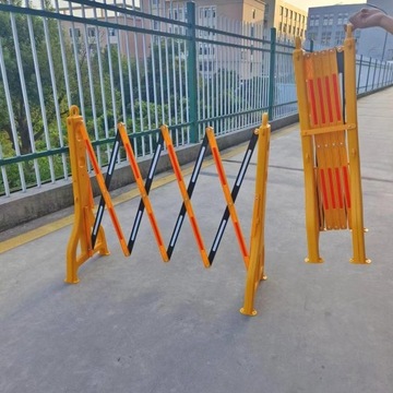 НОЖНИЦЫ БАРЬЕР ГАРМОНИКА СКЛАДНОЙ ДОРОЖНЫЙ ШАРЬЕР 2,5м ПВХ СВЕТООТРАЖАЮЩИЙ ЖЕЛТЫЙ