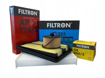 3 FILTRY FILTRON RENAULT KOLEOS 2 II 1.3 TCE 2022-