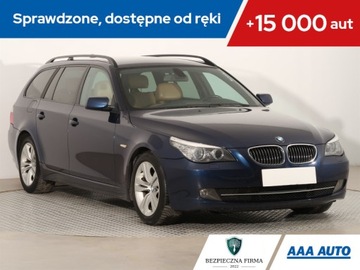 BMW Seria 5 E60 2009 BMW 5 520d, Automat, Skóra, Navi, Xenon, Bi-Xenon