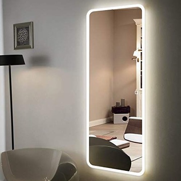 Lustro PAOLO z podświetleniem LED 40x140