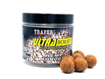 Traper Kulki Przynętowe Ultra 16mm Konopie 100g