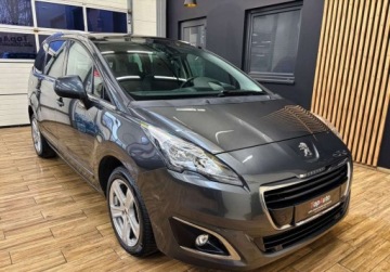 Peugeot 5008 I Minivan Facelifting 1.6 BlueHDi 120KM 2016 Peugeot 5008 LIFT 1.6 120KM LED 7os gwarancja MANUAL navi bezwypadkowy, zdjęcie 3