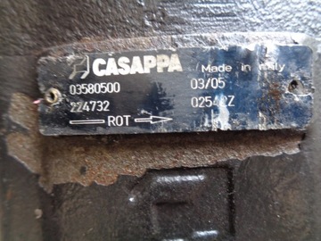 Гидравлический насос Casappa 03580500/224732 MANITOU