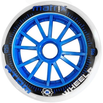 Koła do rolek Atom Matrix 125 mm 86A niebieskie