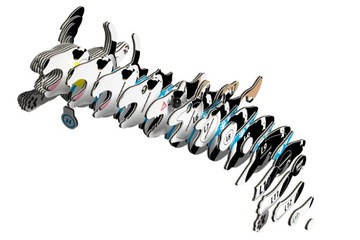 Надежда, собака Юджи. Эко 3D Пазл