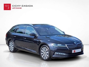 Skoda Superb III Kombi Facelifting 1.5 TSI 150KM 2020 Skoda Superb SalonPL serwis ASO 1.5TSI 150KM bezwypadkowy MatrixLED DCC Ca, zdjęcie 6