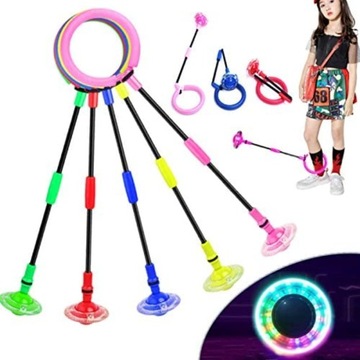 СКАкалка BALL HOP HULA Glowing Leg SKIPPER ДЛЯ ПРЫЖКОВ ДЛЯ ДЕТЕЙ