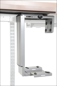 ZAWIESZKA METALOWA POD KOMPUTER KOLOR ALU SZARY