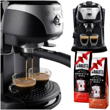ZESTAW PREZENT świąteczny DLA RODZICÓW MAMY TATY DELONGHI + 2x kawa mielona