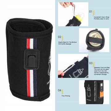 ПОРТАТИВНЫЙ НАГРЕВАТЕЛЬ ДЛЯ ДЕТСКОЙ БУТЫЛОЧКИ USB