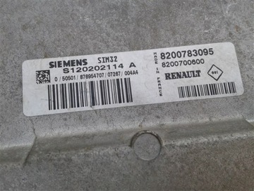 КОМПЬЮТЕР RENAULT CLIO III 1.2 TCE 8200783095