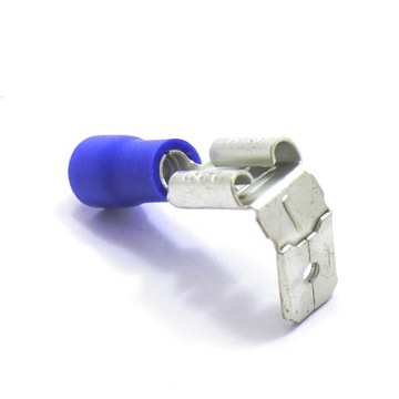 РАЗЪЕМ 6.4 ГНЕЗДО С ЛЕНТОЙ СИНИЙ 100 ШТ.