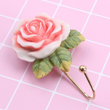 УКРАШЕНИЯ ДЛЯ ДОМА ДЕКОРАТИВНЫЕ НАСТЕННЫЕ КРЮЧКИ КРЮЧКИ РОЗЫ