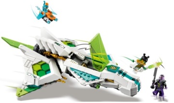 LEGO 80020 MONKIE KID РЕАКТИВНЫЙ БЕЛЫЙ ДРАКОН