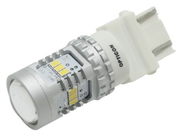 Automobilová Led žárovka P27/7W 3157 3457 P27W 3156 12 V DC Bílá Studená 6000K