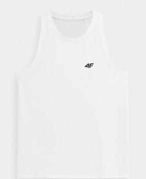 Хлопковая футболка без рукавов 4F Regular TSLEM017 > S