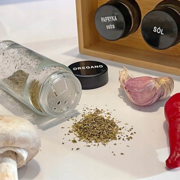 ОРГАНАЙЗЕР ДЛЯ СПЕЦИЙ Элегантная ПОЛКА ДЛЯ СПЕЦИЙ, 30 баночек + этикетки