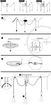 ЛЮСТРА SPIDER LOFT ПОДВЕСНОЙ ПОТОЛОЧНЫЙ СВЕТИЛЬНИК E27 LED EDO