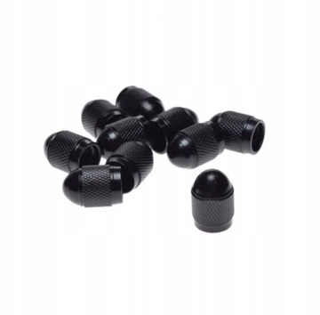 NAKRĘTKI WENTYLA KOŁA CZARNE