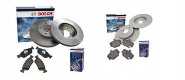 BOSCH TARCZE KLOCKI PRZÓD TYŁ SHARAN ALHAMBRA 300M
