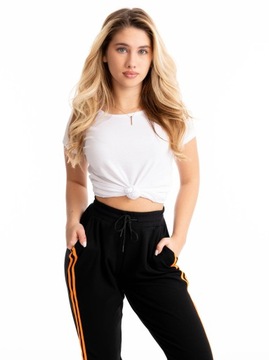 Modne Dresowe SPODNIE DAMSKIE Dużo Kolorów