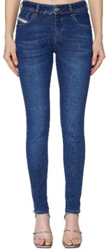 Spodnie damskie Jeans Diesel W26-L32 SLANDY r. 34/XS pas 65 dł.98
