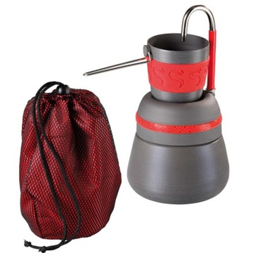 Kawiarka Przepływowa Turystyczna 350 ml + Kubek