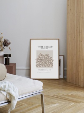 Plakat na płótnie Flower Henri Matisse, bez ramy 3 szt