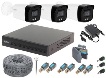 System Zestaw Monitoringu Dahua Kamery Kolor 24/7