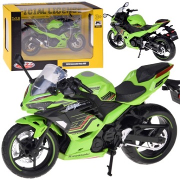 Модель мотоцикла Kawasaki Ніндзя 400 2023 – Мотоцикл масштаб 1:12 5905258543055