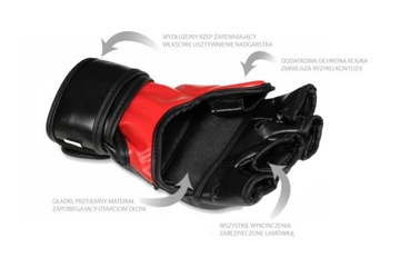 Перчатки для тренировок, спаррингов и захватов ММА М.