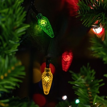 Световая цепочка CLF-13 100LED 8м CONES многоцветный Forever Light