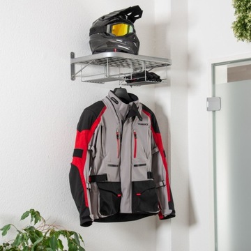 Вешалка для мотоциклетного шлема, полка для мотоциклиста