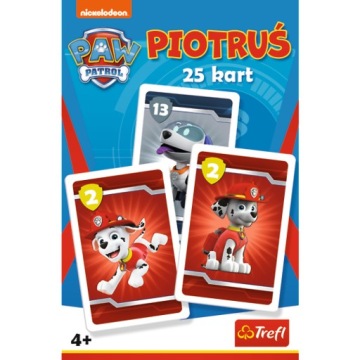 КАРТОЧКИ ДЛЯ ДЕТЕЙ СЕМЕЙНАЯ ИГРА ПИТЕР PAW PATROL PAW PATROL 4+ КУБИКИ