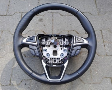 FORD MONDEO MK5 KIEROWNICA SKÓRA MULTI ŁOPATKI