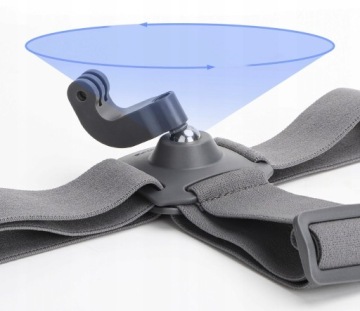 Держатель шлема с камуфляжной повязкой для спортивных камер GoPro Hero DJI SJCAM