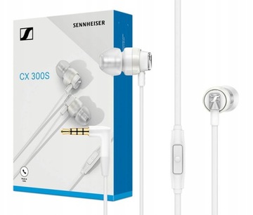 Проводные наушники-вкладыши Sennheiser CX 300S, белые